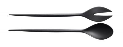 Krenit Salad servers Set Normann Copenhagen black